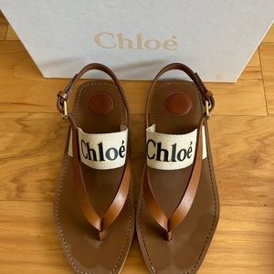 Chloe Woody Sandals